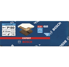 Bosch Expert Schleifpapier P180, 115 mm Durchmesser, 50 Stück