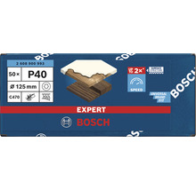 Bosch Expert Schleifscheiben Set mit einem Durchmesser von 125 Millimeter und K40 Körnung