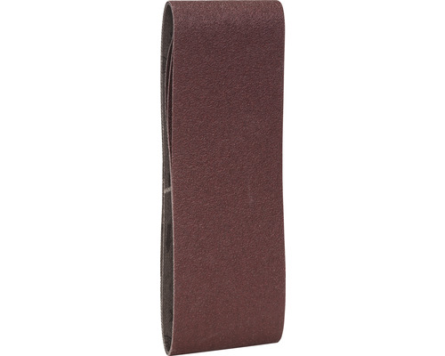 Schleifband für Bandschleifer Bosch, 65x410 mm, Korn 60/80/100, Ungelocht, 3 Stück Schleifband für Bandschleifer