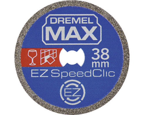 Dremel MAX Trennscheibe mit 38 mm Durchmesser Dremel MAX Trennscheibe mit 38 mm Durchmesser