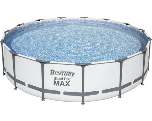 Bestway Steel Pro Max Frame Pool mit Wasser