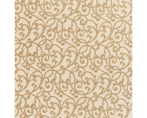 Tischdecke Barock beige-braun oval 160x220 cm