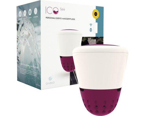 ICO Spa Wasserpflegegerät mit Verpackung