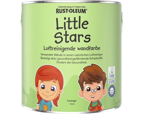 Wandfarbe Little Stars Feenhügel hellgrün 2,5 L