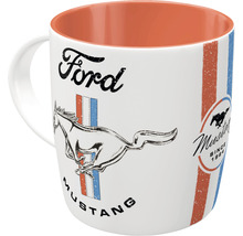 Ford Mustang Tasse mit Logo und Schriftzug