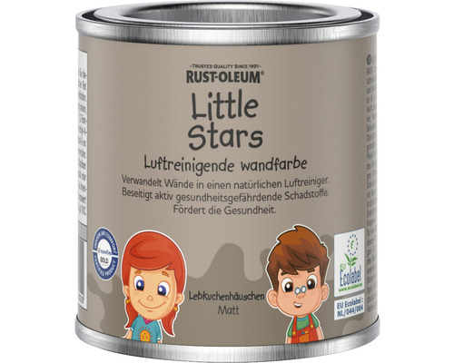Wandfarbe Little Stars Lebkuchenhäuschen braun 125 ml