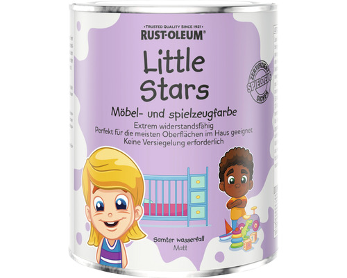 Little Stars Möbelfarbe und Spielzeugfarbe Samter Wasserfall purpur 750 ml