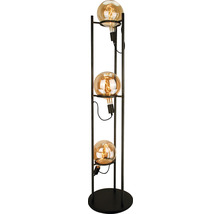Stehlampe mit drei Glühbirnen