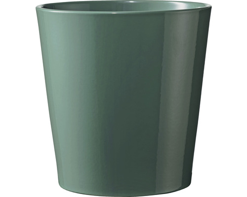 Übertopf Soendgen Dallas Breeze Keramik Ø 28 cm H 27 cm seegrün Einzelner runder Pflanztopf