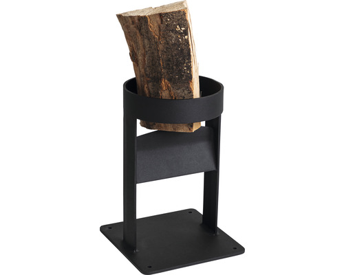 Holzspalter mit Holzstück