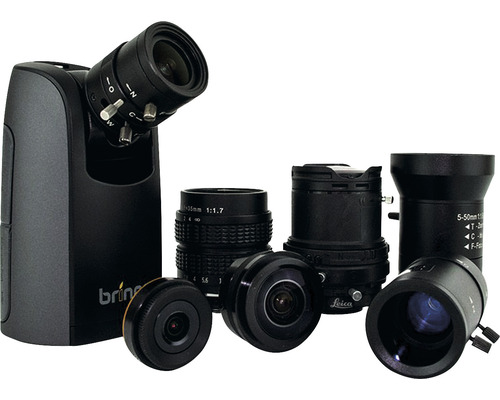Brinno Kamera mit verschiedenen Objektiven