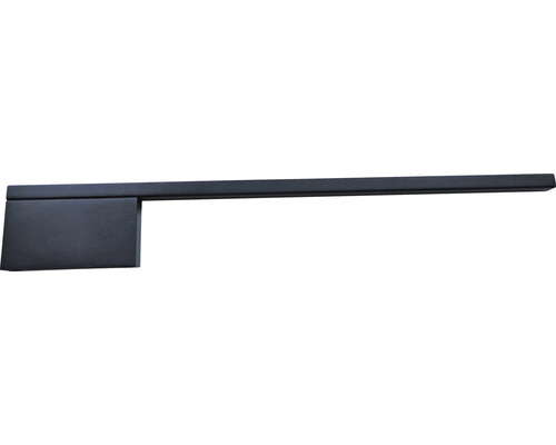 Handtuchhalter | HHF133S einarmig HORNBACH matt ASX3 schwarz 33 cm