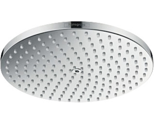 Kopfbrause hansgrohe Raindance S 240 1jet PowderRain rund Ø 240 mm chrom 27623000 Runde Kopfbrause aus Metall mit Brausekopf