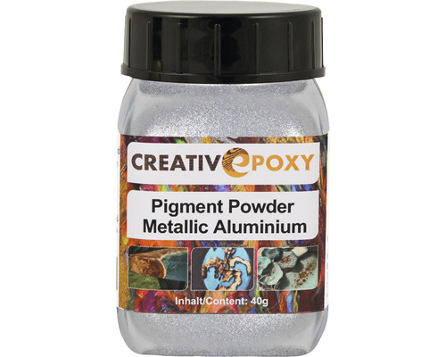 CreativEpoxy Pigment Pulver für Gießharz aluminium 40 g