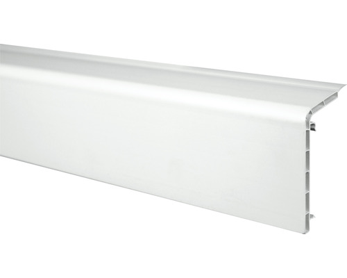 Heizungsrohrverkleidung Marley 40x88x2000mm weiß für Heizungsrohre Kunststoff-Fußleiste