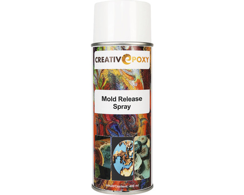 CreativEpoxy Mold Release Spray Trennmittel für Epoxidharz 400 ml Formtrennmittel Spraydose 400 ml