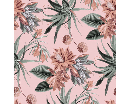 Blumen pink 114165 | HORNBACH Vliestapete