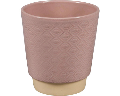 Keramik Blumentopf mit Muster