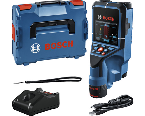 Ortungsgerät Bosch Professional D-Tect 200 C inkl. Akku GBA 12V (2 Ah) & L-BOXX 136