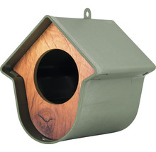Vogelhaus mit Aufhängevorrichtung und Einflugloch