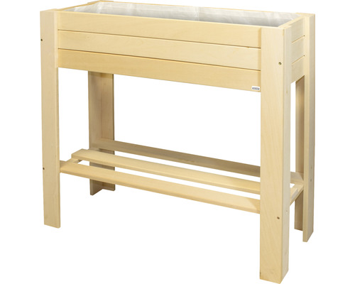 Hochbeet auf Stelzen Wagner System Geen Box Light 83 x 34,5 x 70 cm natur