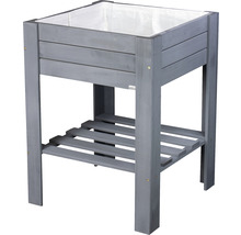 Hochbeet auf Stelzen Wagner System Geen Box Light 53,5 x 53,5 x 70 cm grau