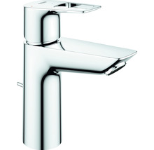 Glänzender Wasserhahn aus Metall für das Badezimmer