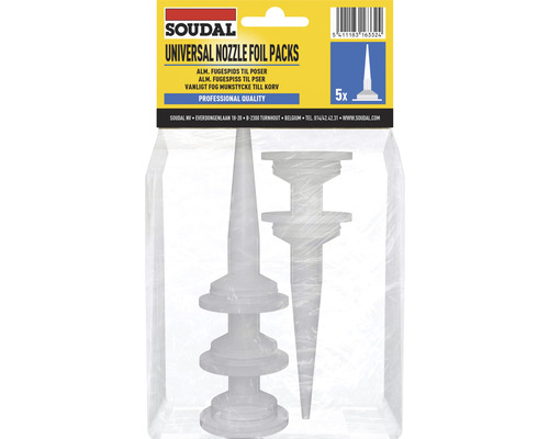 Soudal Universal Düsen-Set für Schlauchbeutel Pack = 5 St-0