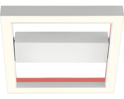 Deckenleuchte mit rechteckigem Rahmen