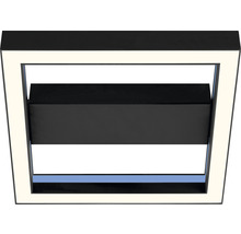 Quadratische Deckenleuchte mit LED-Rahmen