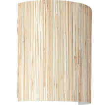 Wandleuchte aus Rattan