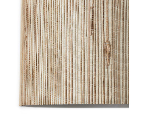 Detailaufnahme einer Tapete mit Grasstruktur