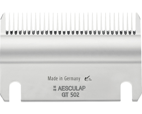 Schermesser Econom Aesculap GT502, Untermesser (31 Zähne) Aesculap GT 502 Scherkopf aus Stahl