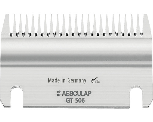 Schermesser Econom Aesculap GT506, Untermesser (23 Zähne) Aesculap GT 506 Scherkopf aus Deutschland
