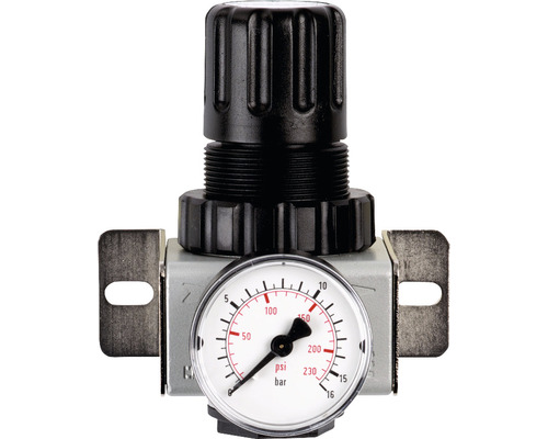 Druckminderer mit Manometer zur Druckregulierung