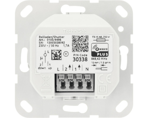 TechniSat Rollladensteuerung mit Z-Wave Plus Technologie