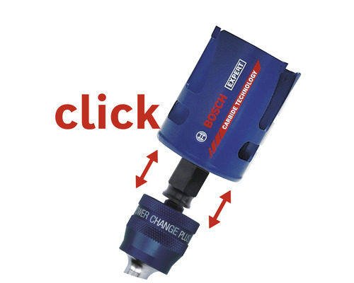 Bosch Expert Lochsäge mit Schnellwechselsystem