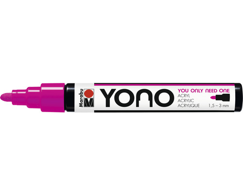 Marabu Yono Marker, neon-pink 334, 1,5-3 mm-0
