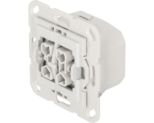 Detailansicht eines Schuko-Steckdoseneinsatzes