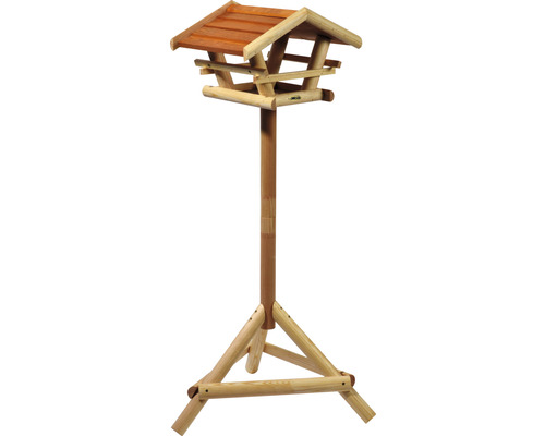Vogelhaus aus Holz mit Ständer