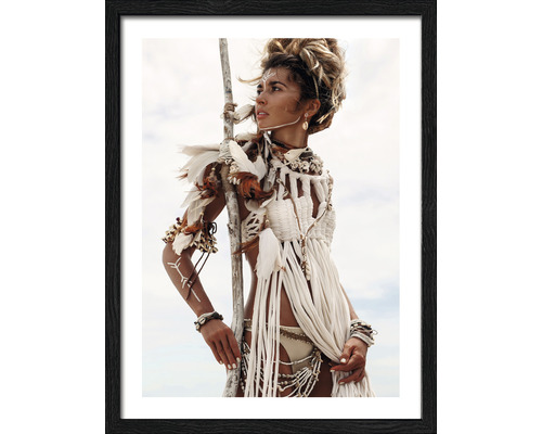 Gerahmtes Bild Boho woman I 33x43 cm | HORNBACH
