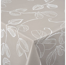 Tischdecke Aurore taupe 140 cm breit (Meterware)