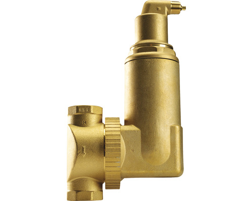 Spirotech Luftabscheider Spirovent RV2 1 1/"4"IG Variable Einbaulage UA125W Messing Heizkörper Verschraubung