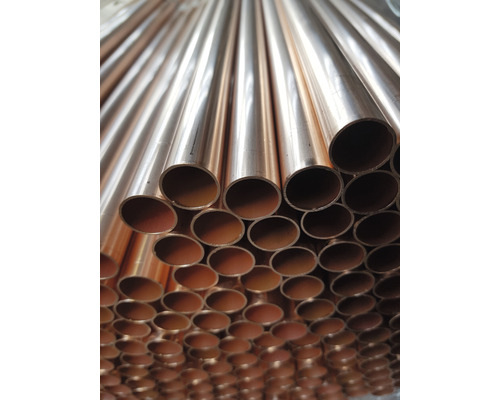 Kupferrohr als Stange 28 x 1 mm 5 m Stapel Kupferrohre