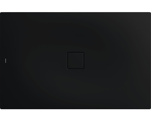 Duschwanne KALDEWEI CONOFLAT Secure Plus 863-1 170 x 90 x 3.2 cm schwarz matt vollflächige Antirutschbeschichtung 467900012676
