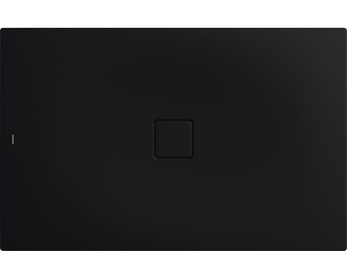 Duschwanne KALDEWEI CONOFLAT Secure Plus 860-1 160 x 90 x 3.2 cm schwarz matt vollflächige Antirutschbeschichtung 467600012676