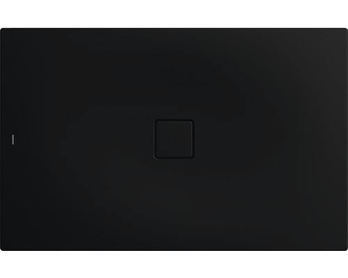Duschwanne KALDEWEI CONOFLAT Secure Plus 795-1 140 x 90 x 3.2 cm schwarz matt vollflächige Antirutschbeschichtung 466500012676