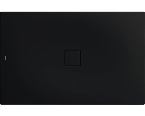 Duschwanne KALDEWEI CONOFLAT Secure Plus 794-1 140 x 80 x 3.2 cm schwarz matt vollflächige Antirutschbeschichtung 466400012676