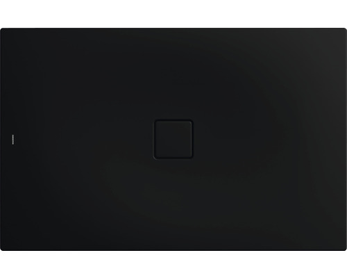Duschwanne KALDEWEI CONOFLAT Secure Plus 785-1 120 x 90 x 3.2 cm schwarz matt vollflächige Antirutschbeschichtung 465500012676