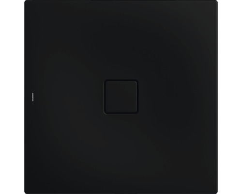 Duschwanne KALDEWEI CONOFLAT Secure Plus 783-1 90 x 90 x 3.2 cm schwarz matt vollflächige Antirutschbeschichtung 465300012676